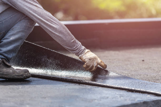 Professional Waterproofing technician working in Centerburg, OH
